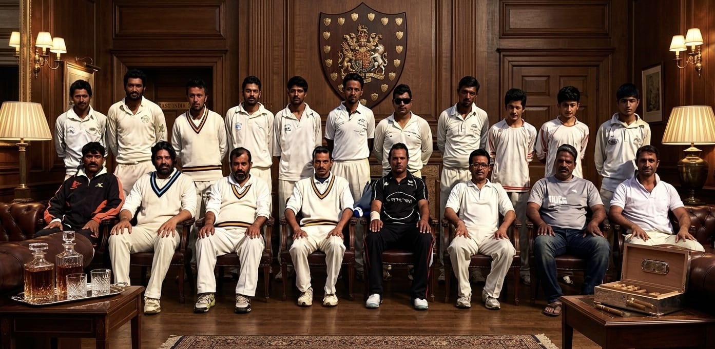 Cricket Team Celebration